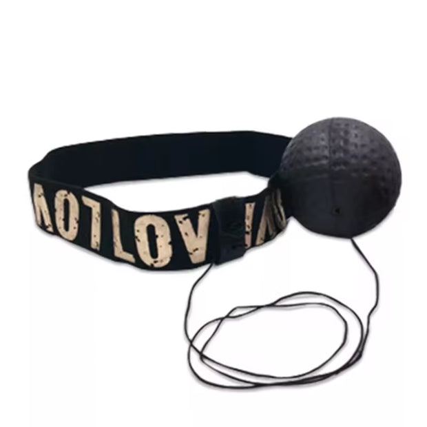 Head-Mounted PU Speed Ball for MMA and Sanda Training - Hand-Eye Coordination Fitness Equipment