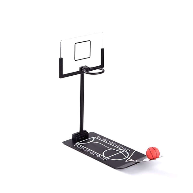 Mini Foldable Basketball Game - Stress Relief Toy for Office Fun & Perfect Gift for NBA & CBA Fans!