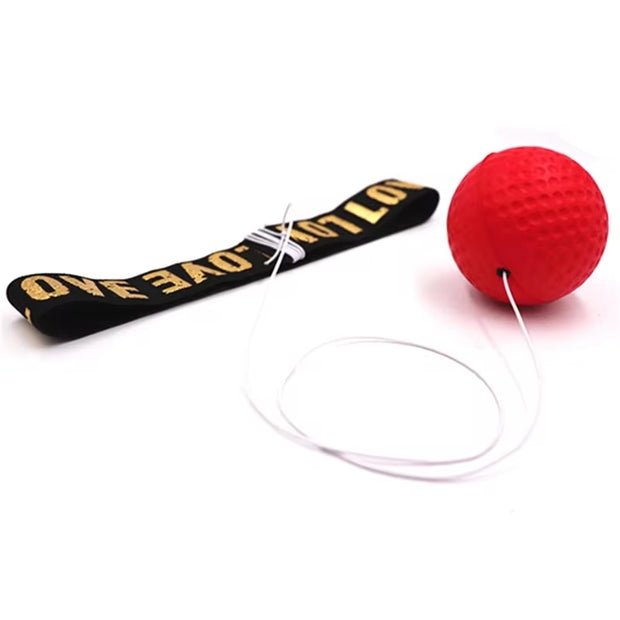 1 Set Boxing Reflex Speed Punch Ball Boxer Raising Reaction Force Hand Eye Training Set Stress Gym Boxing Exercise