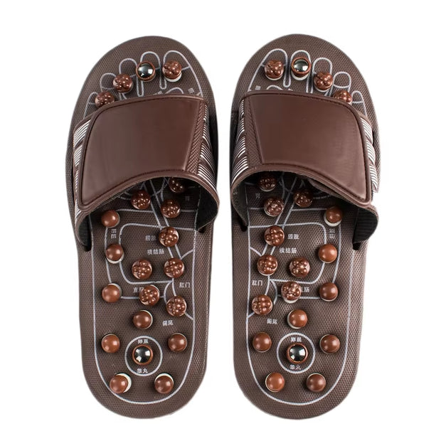 Experience Ultimate Comfort and Relief with Our Acupressure Foot Massager Slippers - Perfect for Plantar Fasciitis, Arthritis, and Everyday Relaxation!