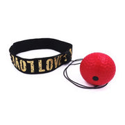 Head-Mounted PU Speed Ball for MMA and Sanda Training - Hand-Eye Coordination Fitness Equipment