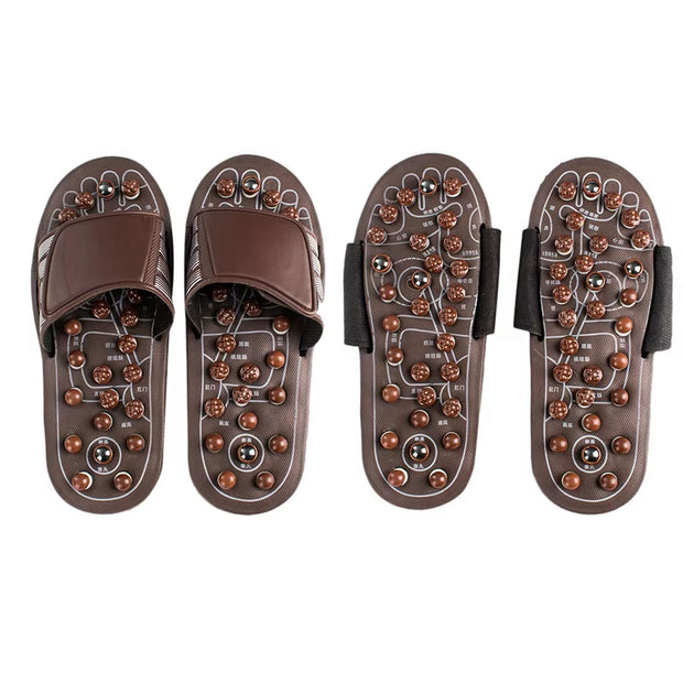 Experience Ultimate Comfort and Relief with Our Acupressure Foot Massager Slippers - Perfect for Plantar Fasciitis, Arthritis, and Everyday Relaxation!