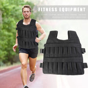 Adjustable Weight Vest Jacket for Running & Fitness - 3/15/20/35/50Kg Options