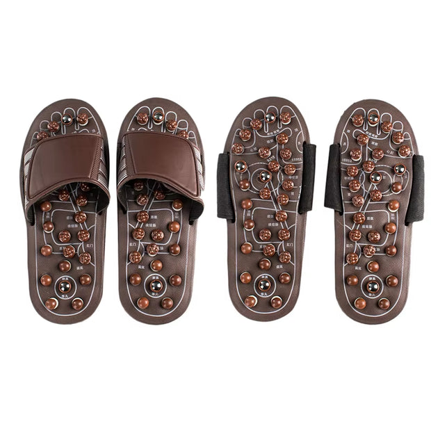Experience Ultimate Comfort and Relief with Our Acupressure Foot Massager Slippers - Perfect for Plantar Fasciitis, Arthritis, and Everyday Relaxation!