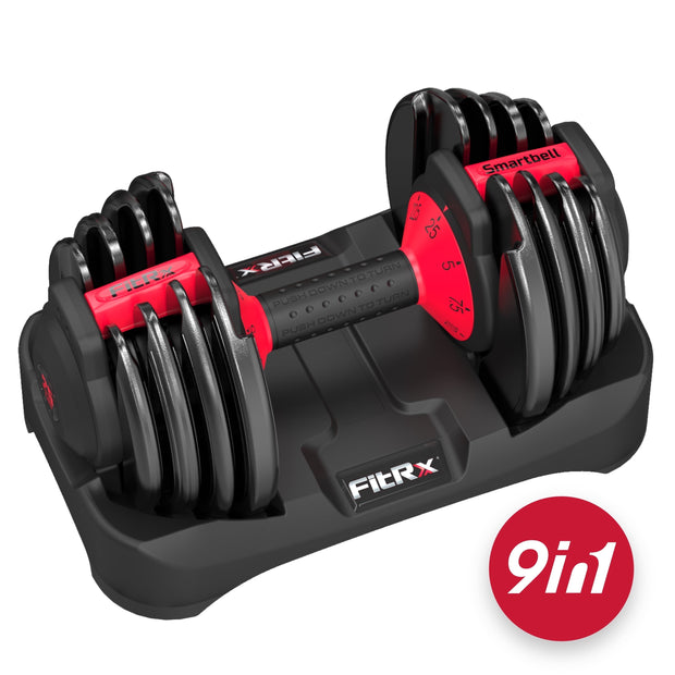 9-in-1 adjustable dumbbell for versatile home workouts