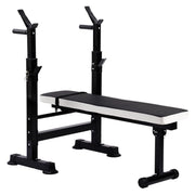 Transform Your Home Gym with the Fitness Adjustable Strength Training Workout Station - Black