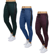 Women'S 3Pcs Loose Fit Fleece-Lined Classic Joggers Size S-2XL