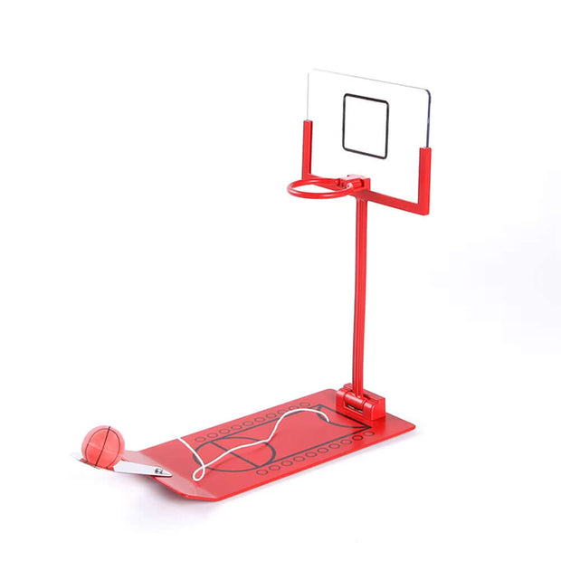 Mini Foldable Basketball Game - Stress Relief Toy for Office Fun & Perfect Gift for NBA & CBA Fans!