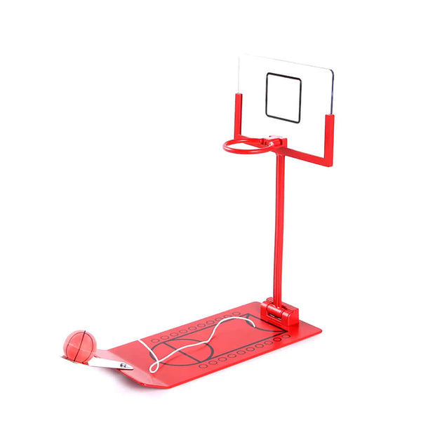 Mini Foldable Basketball Game - Stress Relief Toy for Office Fun & Perfect Gift for NBA & CBA Fans!