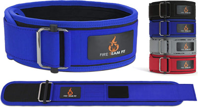 4 Inch Weight Lifting Belt for Men and Women, Back Support for Powerlifting, Squats, Deadlifts, Onlyming Weightlifting & Cross Training Workout