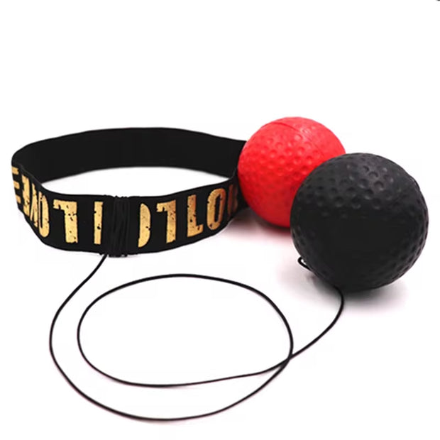 1 Set Boxing Reflex Speed Punch Ball Boxer Raising Reaction Force Hand Eye Training Set Stress Gym Boxing Exercise