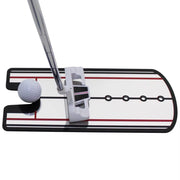 Portable Golf Putting Alignment Mirror - 12x6 Inches for Indoor & Outdoor Practice